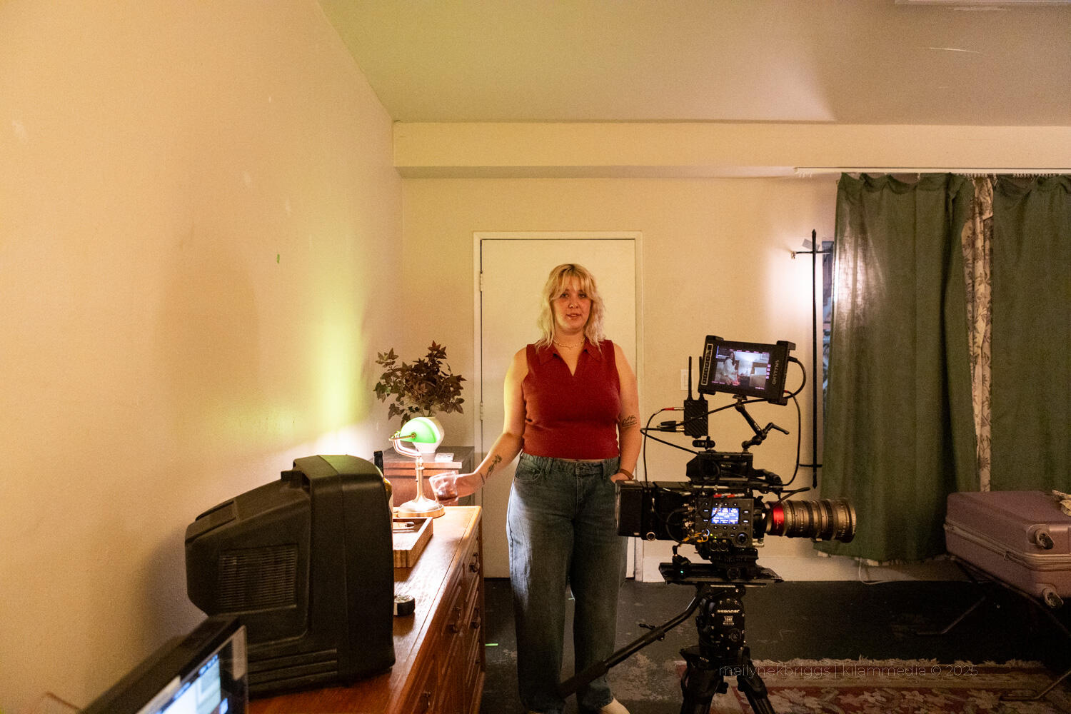 BTS of Charlene